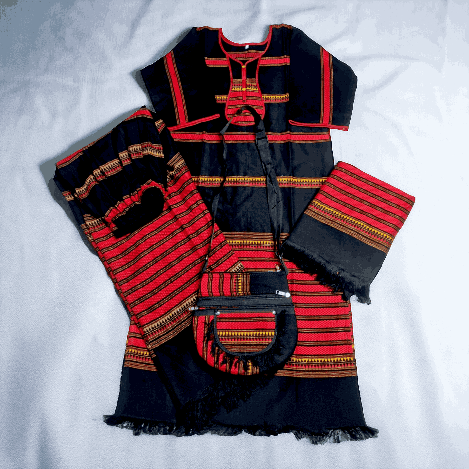 Traditional pinon dress from Rangamati 